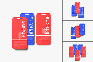Phone Screen Mockup, an iPhone Mockup by AndikaGraphic