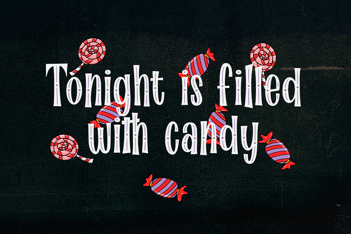 Hamerald - Seasonal Halloween Font, a Font by Typehand Studio (Photo 7 of 9)
