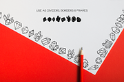 Crystal Doodles - Dingbats Font, a Symbol Font by WADLEN (Thumbnail 7 of 7)