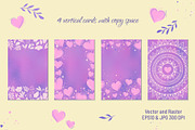 Purple Romance Set, a Pattern Graphic by Zim Varezhkin (Thumbnail 5 of 6)