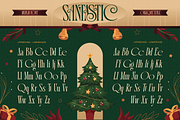 Santastic - Elegant Christmas Serif, a Serif Font by Burntilldead (Thumbnail 6 of 12)