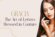 GRACIA, a Font by Pinisi ART (Thumbnail 9 of 10)