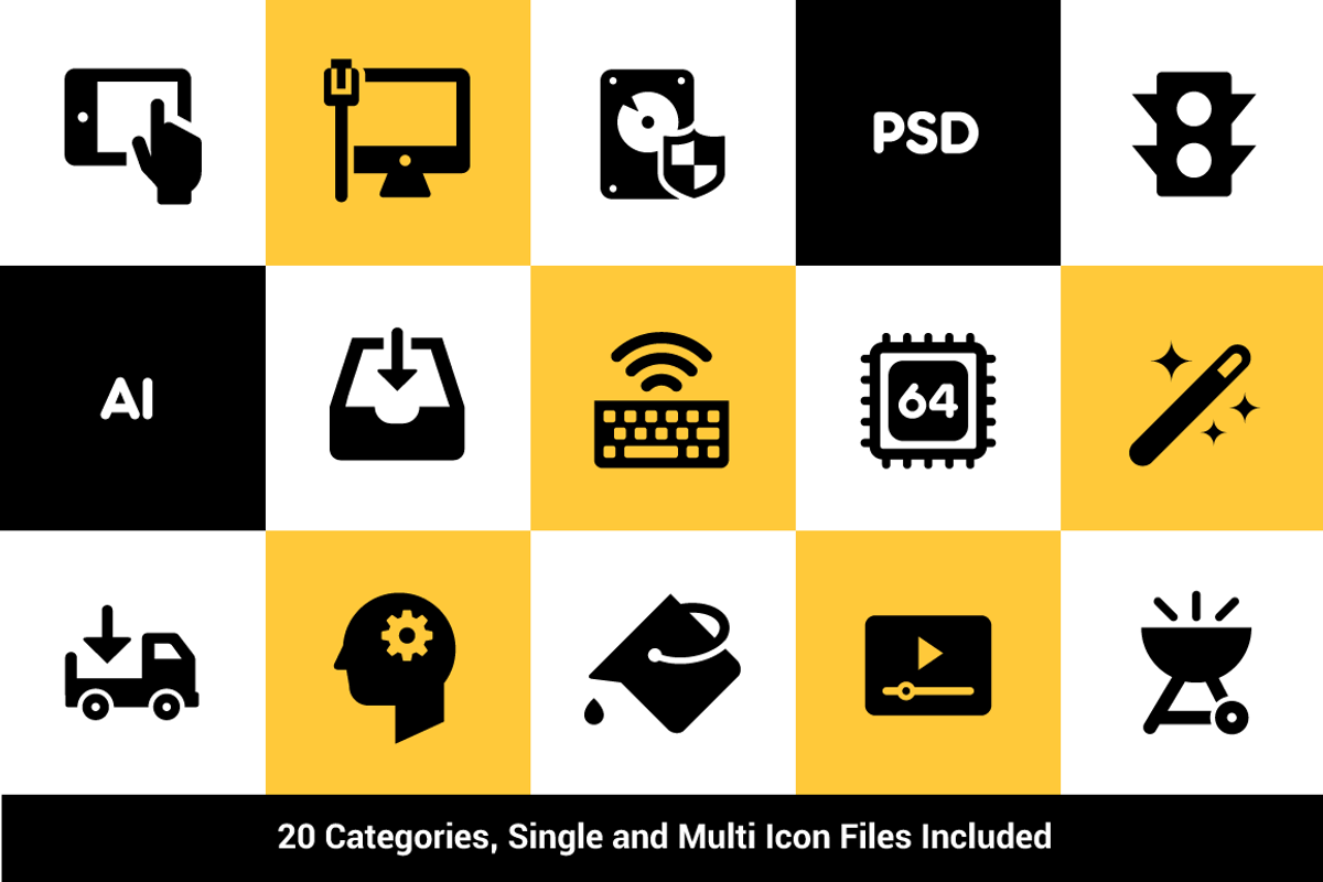 Glypho - 900+ Vector Glyph Icons, an Icon by Bogdan Rosu (Photo 7 of 8)