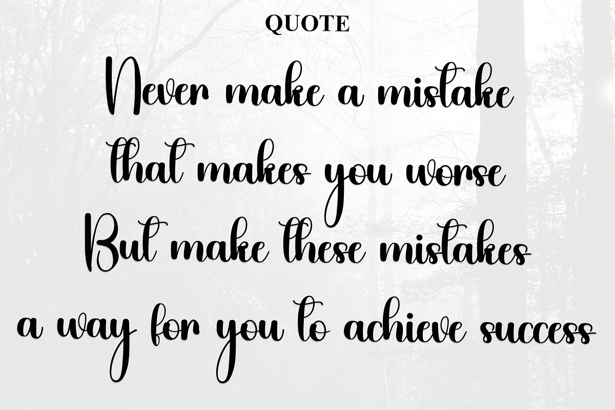 Autumn, a Handwritten Font by FreshTypeINK (Photo 6 of 8)