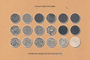 Printing Press Illustrator Brushes, a Brush Add-On by pixelbuddha.net (Thumbnail 3 of 11)