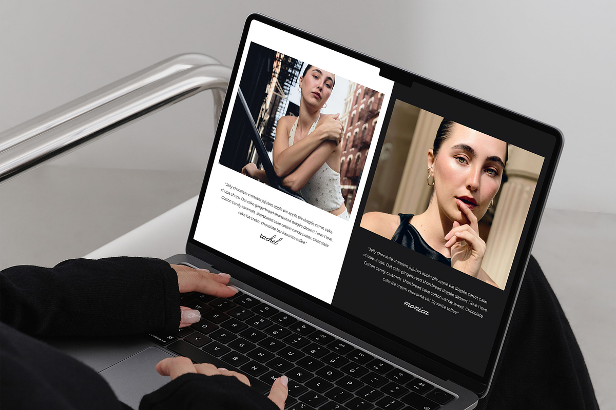 Showit Testimonial Add On Templates, a Landing Page Template by Blush Created (Photo 11 of 16)