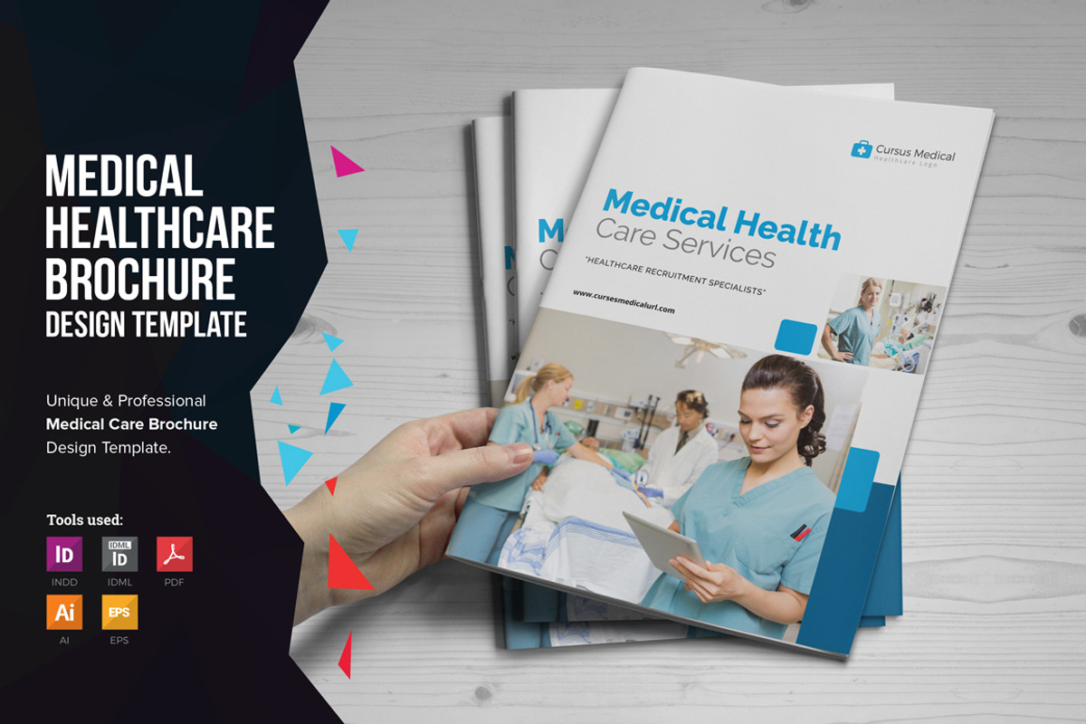 Medical HealthCare Brochure v4, a Brochure Template by Miyaji75 (Photo 1 of 15)