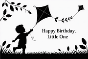 Kids Flying Kite Laser Cut Bundle, an Object Graphic by Designs_River (Thumbnail 9 of 11)