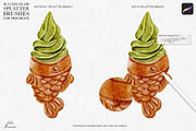 Watercolor Splatter Brushes, a Brush Add-On by Julia Dreams (Thumbnail 5 of 5)