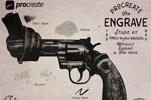 Procreate The Engrave Studio