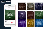 Minima Animated Template, a Social Media Template by Brandspark Mini (Thumbnail 1 of 2)