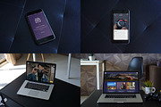 20 iPhone & Macbook Mockups, an iPhone Mockup by UI Chest (Thumbnail 5 of 9)