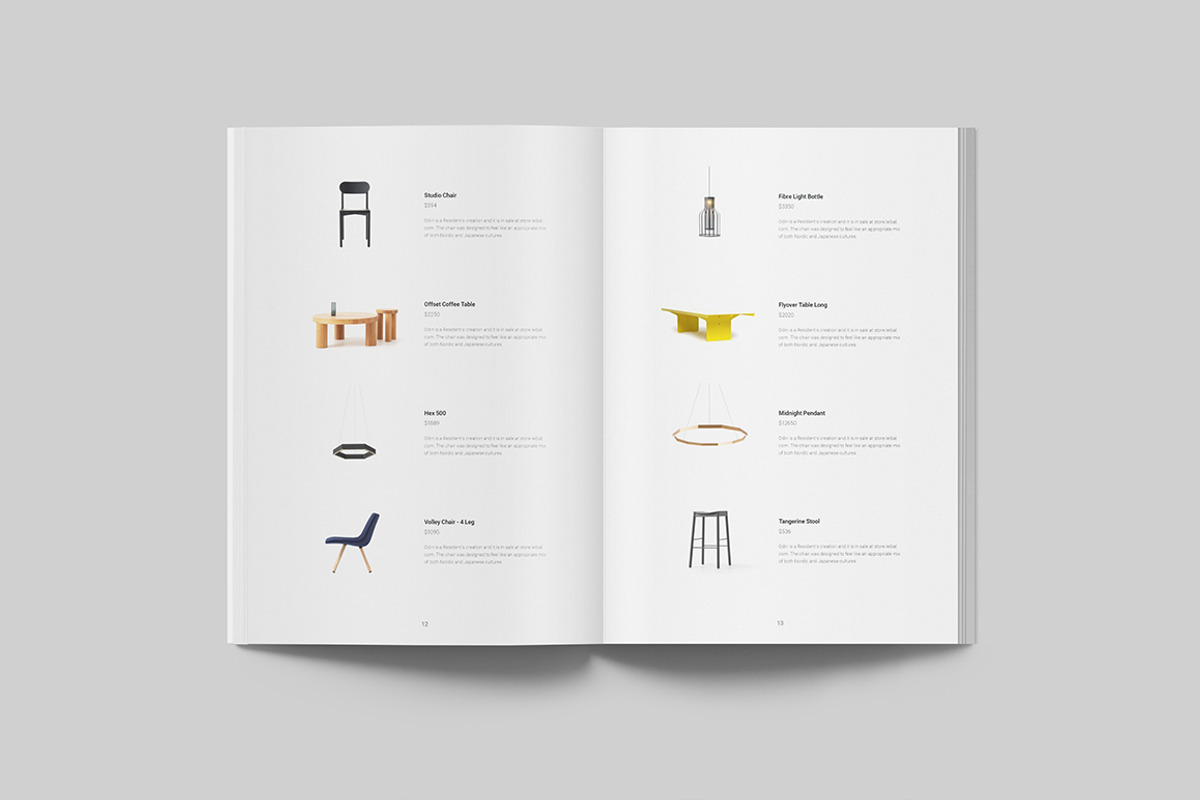 Nordic - Portrait Catalog Template, a Brochure Template by Jorge Lima (Photo 8 of 18)