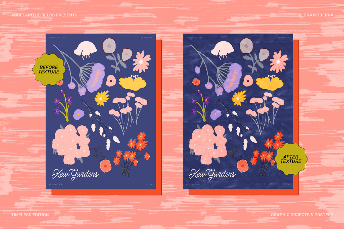 300+ Flora Moderna Vector Clipart, a Decorative Illustration by angelainthefields (Photo 20 of 23)