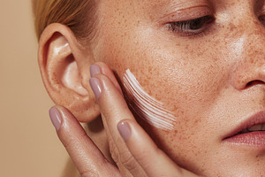 Close up highly detailed shot, a Beauty & Fashion Photo by Artem Varnitsin