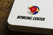 Bowling Center Logo Template, a Branding & Logo Template by mesuka (Thumbnail 1 of 2)