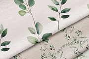 Modern Watercolor Greenery & Wreaths, a Decorative Illustration by Laras Wonderland (Thumbnail 11 of 12)