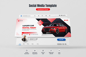 Social Media Facebook Cover Banner, a Social Media Template by zahidhossainalif