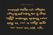 Retro Pica - Bold Decorative Serif, a Serif Font by creativemedialab (Thumbnail 9 of 13)
