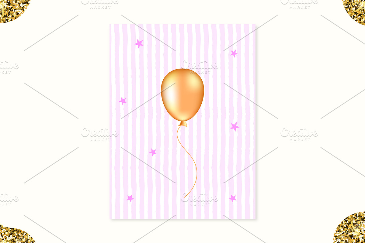 Greeting Card, Invitation, Gift Tag, an Invitation Template by kh_cat (Photo 2 of 8)