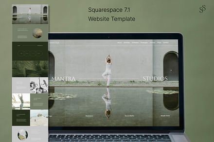 Squarespace Website Template