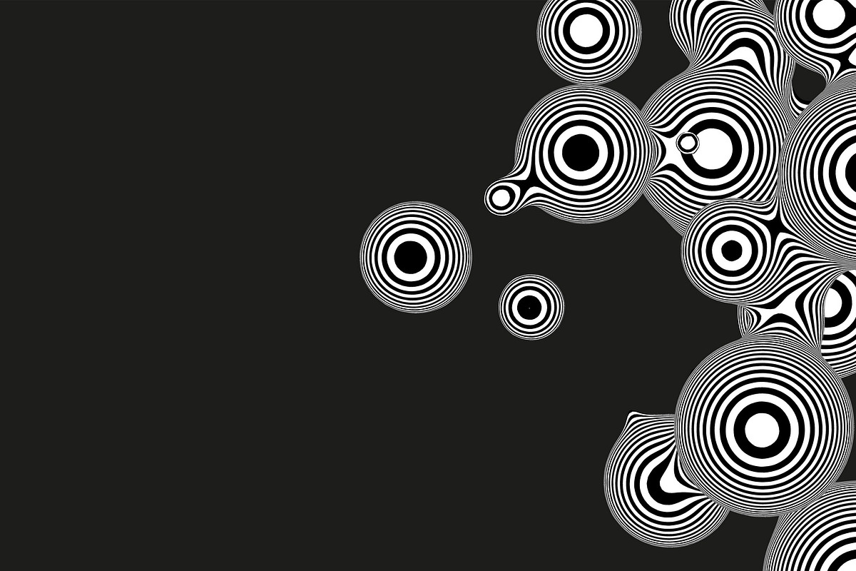 50 Zebra Metaballs, an Object Graphic by GarryKillian (Photo 39 of 51)