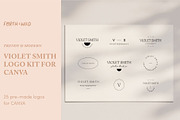 Modern Logo Templates For Canva, a Branding & Logo Template by Forth and Wild (Thumbnail 1 of 13)