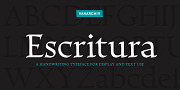 Escritura, a Serif Font by Vanarchiv (Thumbnail 1 of 4)