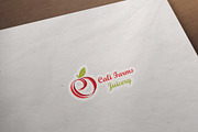Apple Stroke Logo Template, a Branding & Logo Template by Raj Shop (Thumbnail 1 of 4)