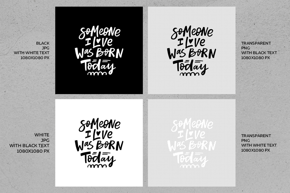 200 handlettered quotes, a Social Media Template by piyacler (Photo 7 of 9)