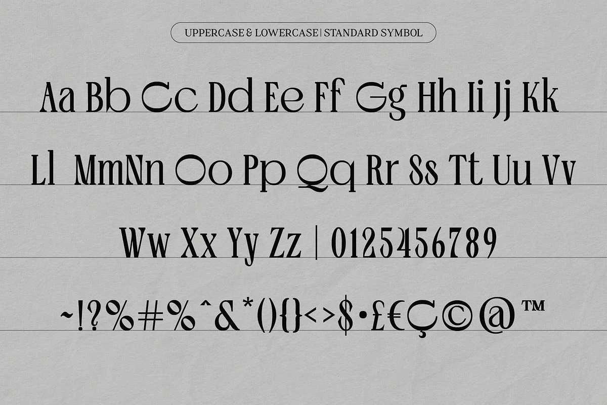 The Villas Luxury Display Serif, a Serif Font by Nollev (Photo 11 of 11)