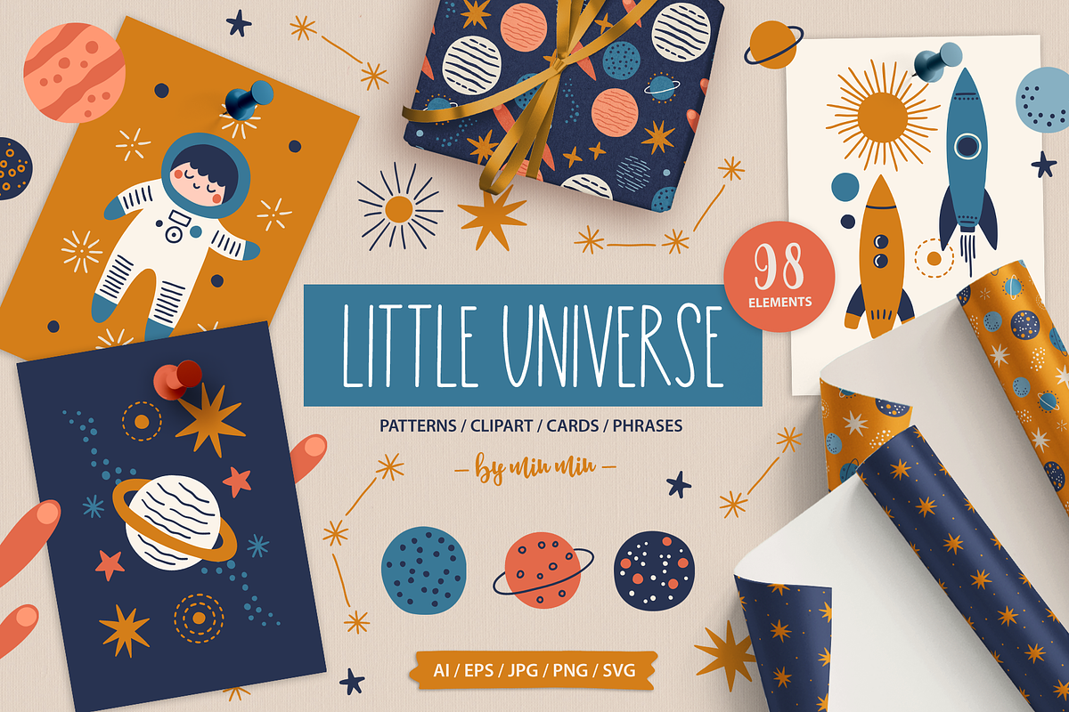 Little Universe Kit, a Transportation Illustration by miumiu (Photo 1 of 15)