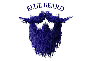 Blue Beard Classic Icon