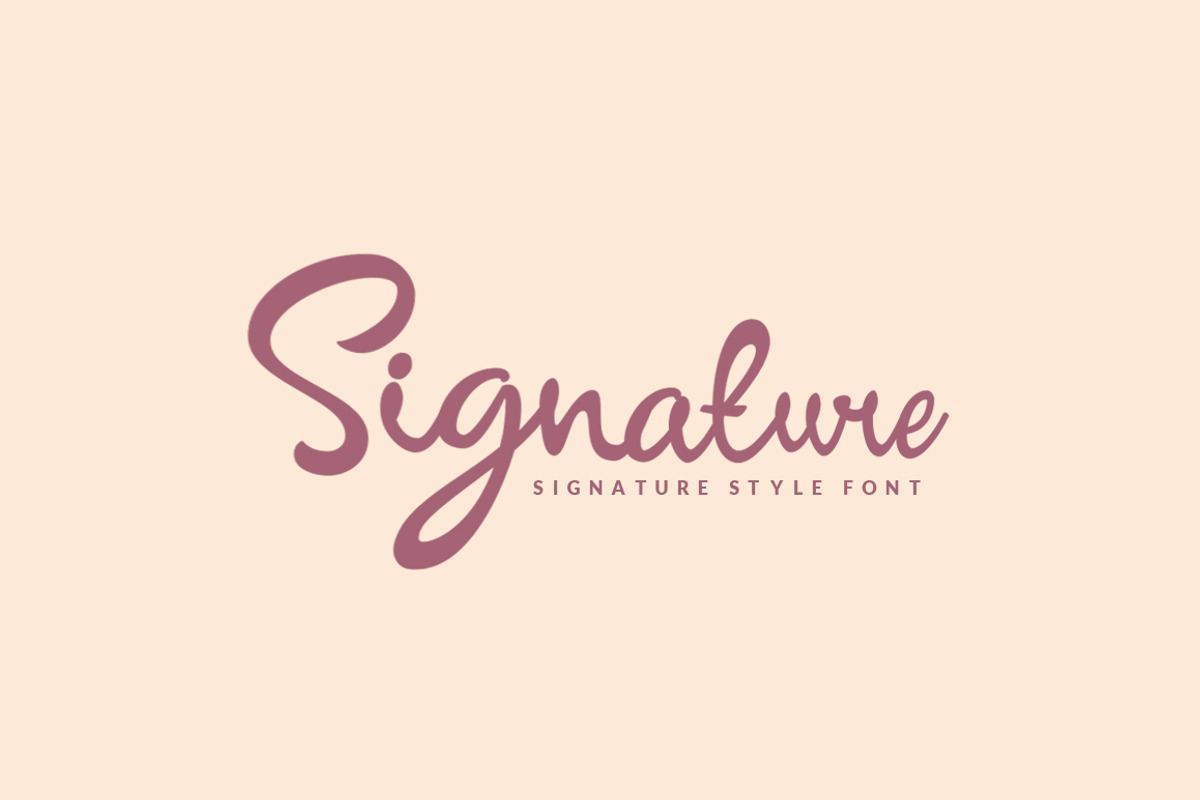 Signature Script