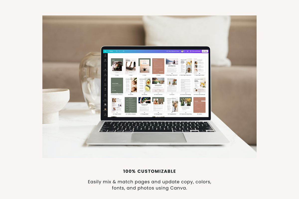Client Welcome Packet | Canva, a Magazine Template by Erin Cassidy (Photo 8 of 8)