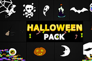 Halloween Elements | FCPX, a Templates & Theme by FlashFXbox (Thumbnail 1 of 2)