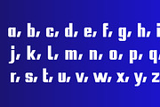 BLUE BLOCK, a Font by FontMasons (Thumbnail 4 of 4)