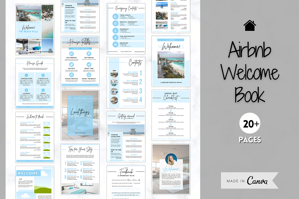 The Ultimate Airbnb Host BUNDLE!, a Poster Template by Templatables (Photo 3 of 11)