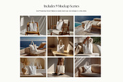 Tote Bag Mockup Bundle, a Merchandise Mockup by Wildfield Studio (Thumbnail 8 of 8)
