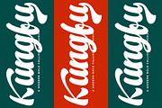 Kungfu Flame Bold Calligraphy, a Serif Font by timelesstype.co (Thumbnail 8 of 20)