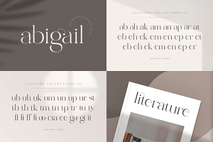 Unique & Classy Modern Font Bundle