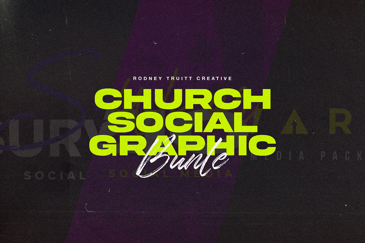 Church Social Graphic Bundle, a Social Media Template by Rodney Truitt Jr (Photo 1 of 15)