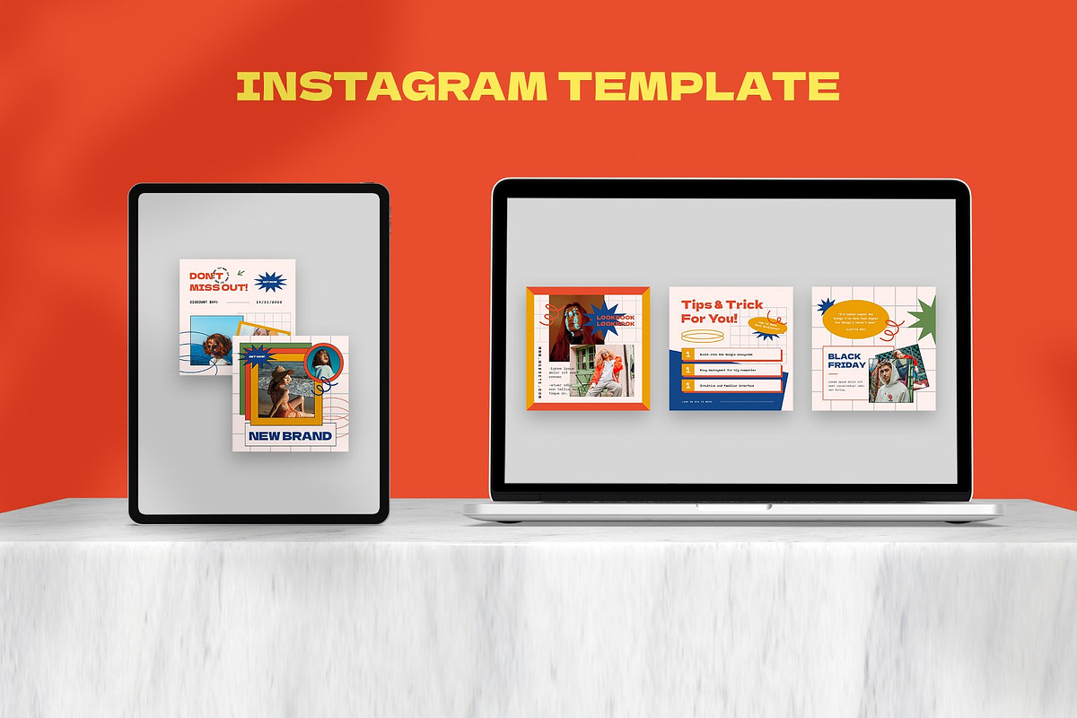 Misretro Social Media Template, a Social Media Template by Annora Studio (Photo 6 of 8)