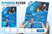 5 Fitness Flyer Bundle / Gym Flyer, a Flyer Template by Ammad (Thumbnail 5 of 6)