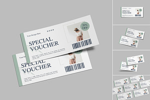 Gift Voucher Mockups