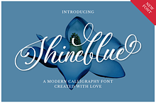 Shineblue - Romantic Calligraphy