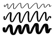 Chunky Procreate Lettering Brush, a Brush Add-On by Blue Strawberry Studio (Thumbnail 4 of 5)