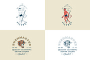 16 Hipster Logo Templates, a Branding & Logo Template by Liviu (Thumbnail 2 of 13)
