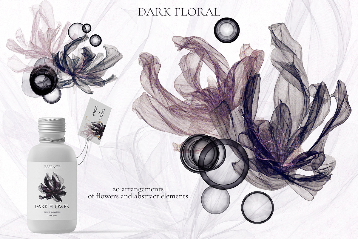 Dark Floral, an Illustration by Salted Galaxy (Photo 3 of 18)