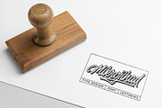 Silent Fighter - 3D Layered Font, a Script Font by Mikrojihad Typography (Thumbnail 18 of 19)